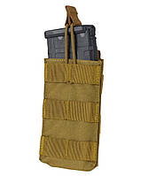 Підсумок Condor SINGLE M4/M16/AR15 MAG для 1-го магазину, відкритий койот MA18-498