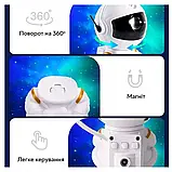 Астронавт Rocket Star Led Galaxy Проектор Світло Нічник Зоряне світло, фото 7