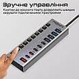 USB-C хаб 10-в-1 Promate Gegahub-5G Grey (gegahub-5g), фото 5