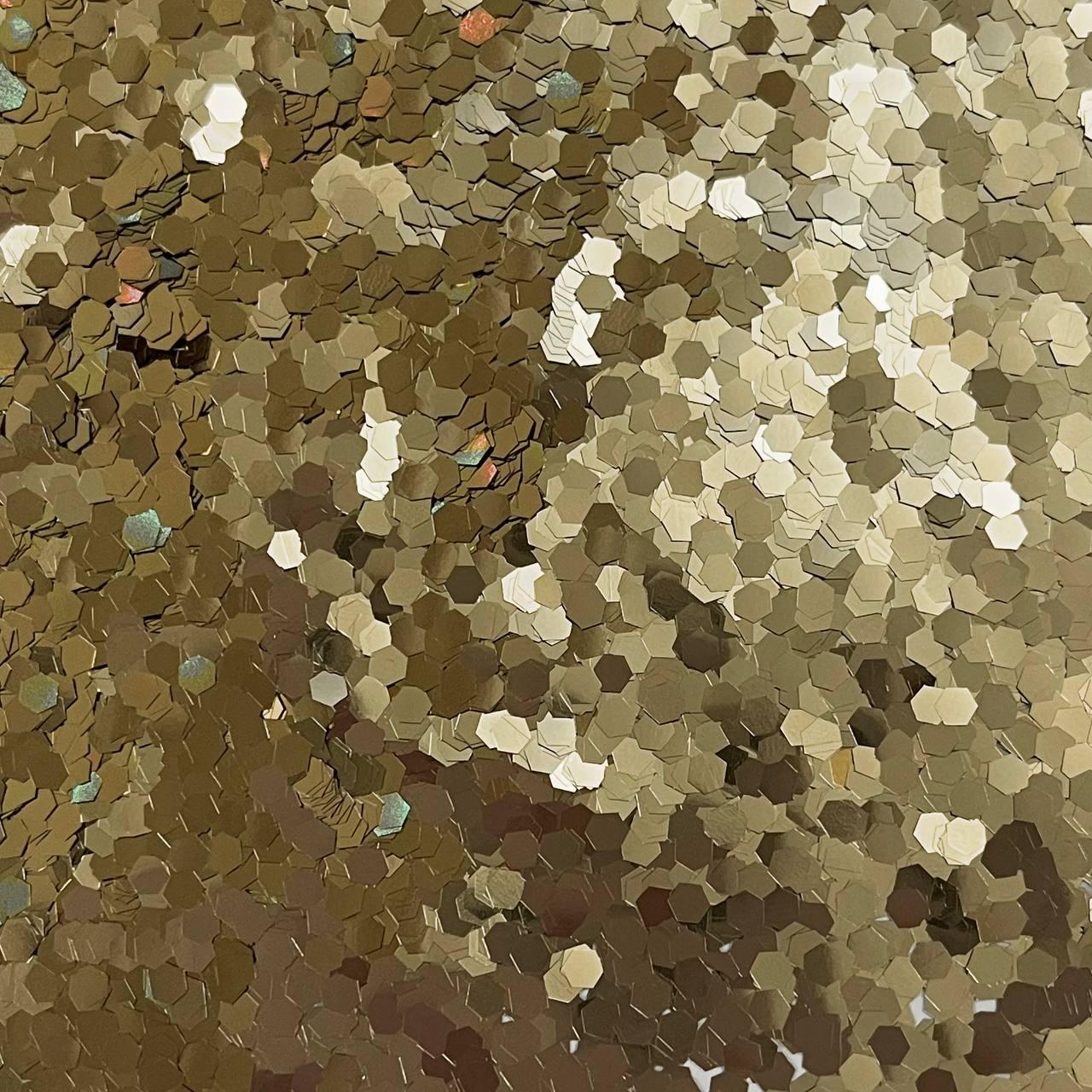 Конфеті лусочки шампань 3 мм, 50 грамів (54)