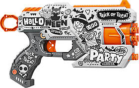 Іграшковий пістолет мех. з барабаном та м'як. набоями (12 шт.) (Вечірка Привидів) (28 х 17,4см)