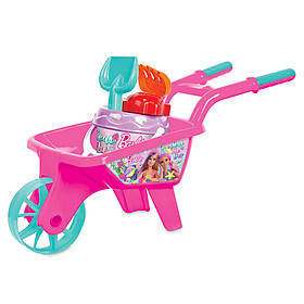 Дитяча тачка з пляжним наробом Barbie (590*270*280 мм) "dede"