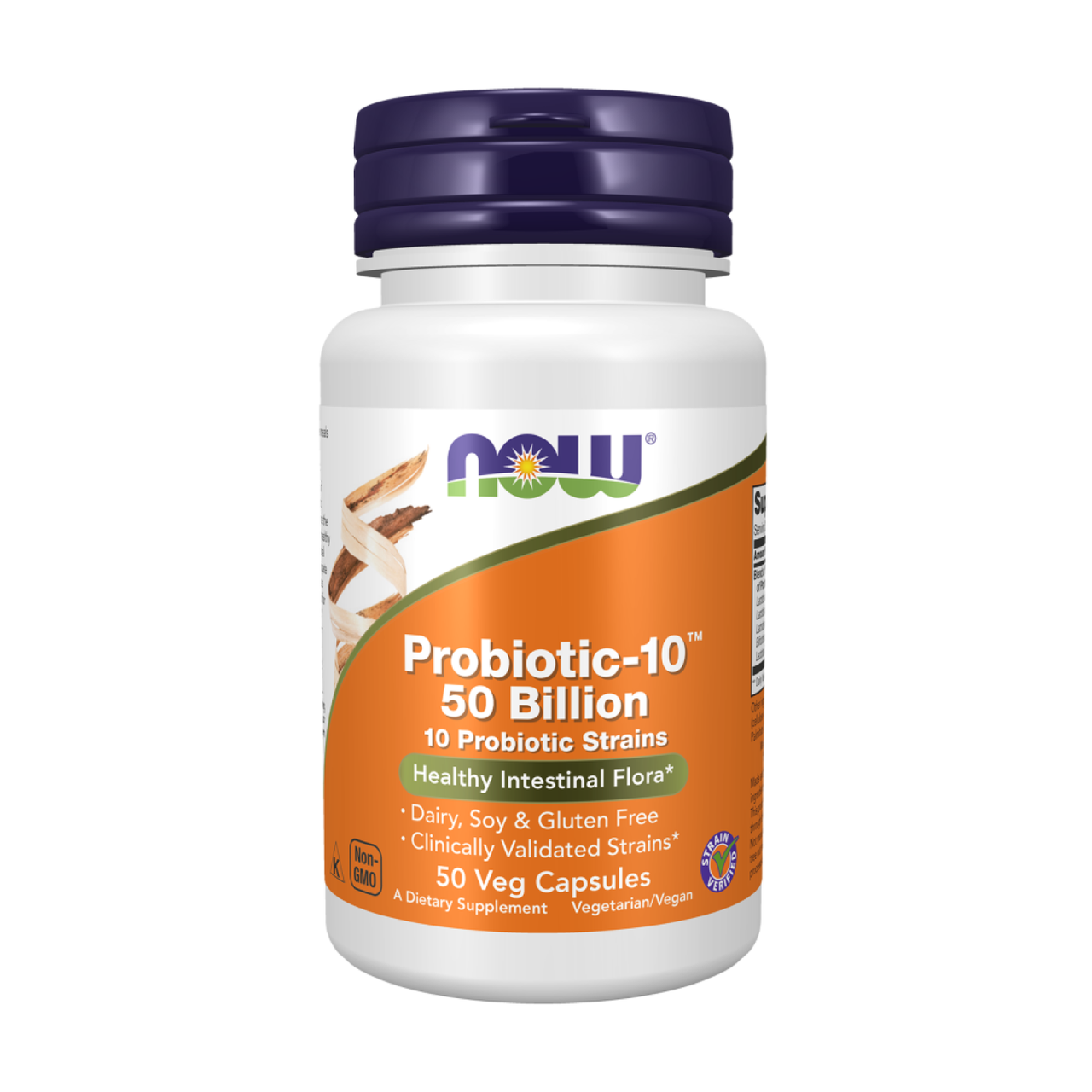 Пробіотик-10 50 млрд Now Foods Probiotic-10 50 Billion 50 капсул