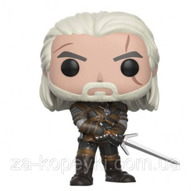 Колекційна фігурка Funko POP Witcher Geralt Фанко Поп Геральт Відьмак №149, фото 1