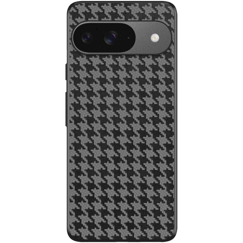 Вишуканий чохол TPU+PC Grid для Google Pixel 9 | Fashion Case Black, фото 1