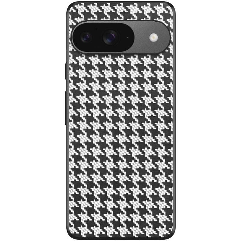 Вишуканий чохол TPU+PC Grid для Google Pixel 9 | Fashion Case White, фото 1
