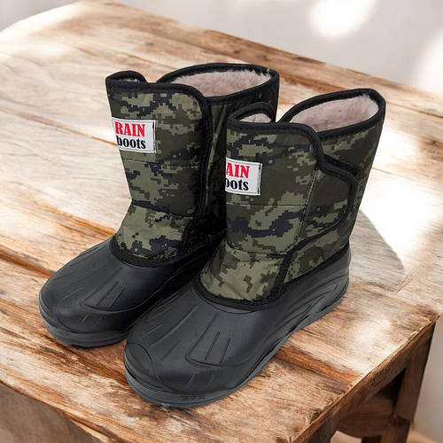 Сапоги резиновые мужские хаки Размер 42 (26см), Мужские резиновые ...