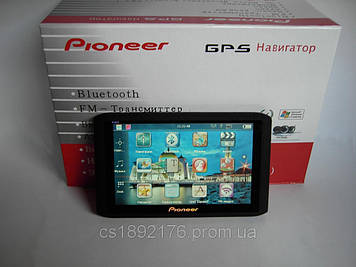 5" GPS-навігатор HD — 4Gb+AV-in+BT+FMT