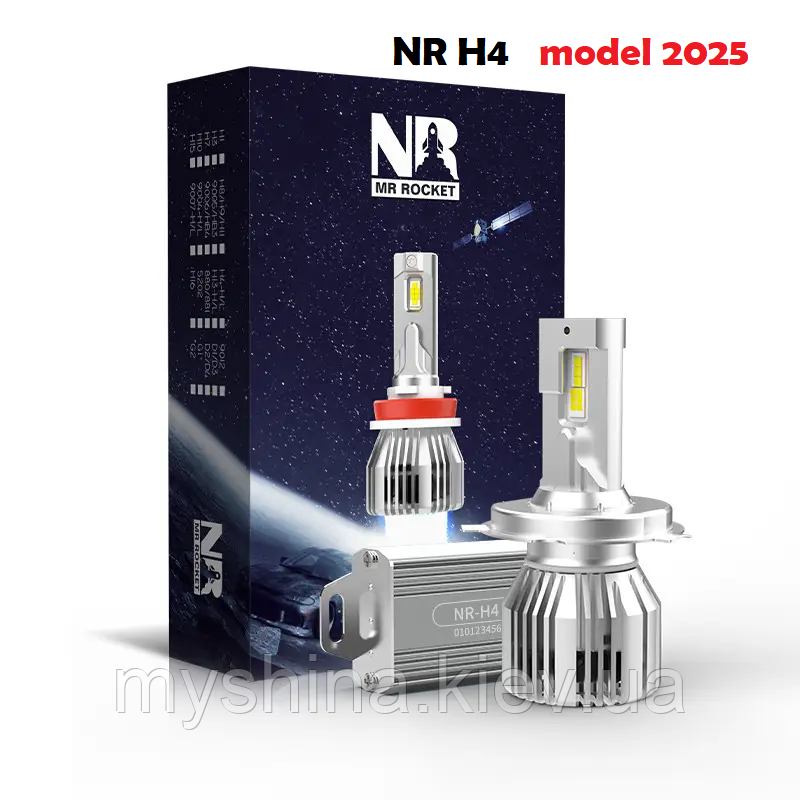 Світлодіодні LED лампи головного світла NR H4 CSP 13200 Lm 110Watt, гарантія 12 міс.