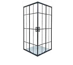 Душова кабіна SUNWAYS 90 SB 4 90х90х180 см без піддону прозоре скло розсувні двері, фото 3