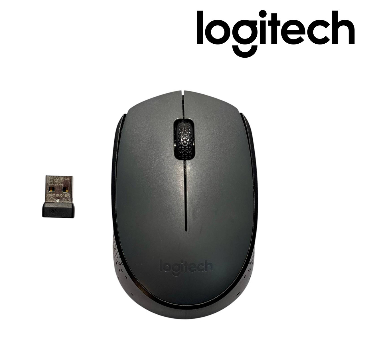 Миша Logitech M170 Wireless Gray-Black | Бездротова миша Logitech M170 (810-004907) Б/В