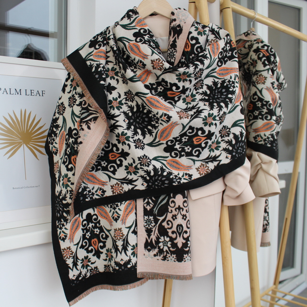 Кашеміровий шарф "Тюльпан" Cashmere 102008, фото 1