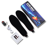 Електро устілки з підігрівом на пульті BG2 Бездротові устілки (2100 мAh) XL 40-45р, фото 9