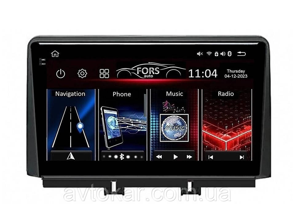Штатна магнітола FORS.auto FS 4 MAX для Hyundai Elantra (4+32Gb, 10" 2017