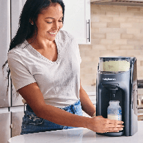 Машина для приготування дитячої суміші Baby Brezza Formula Pro Advanced Charcoal FRP0132, фото 5
