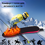 Електро устілки з підігрівом на пульті BG2 Бездротові устілки (2100 мAh) XL 40-45р, фото 4