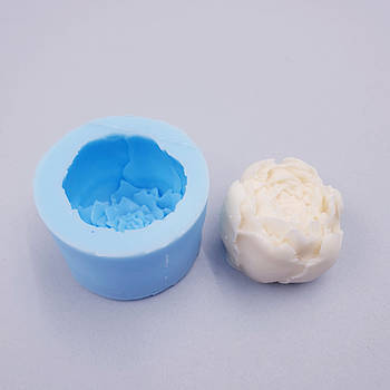 Силіконовий молд 3д Бутон троянди середній