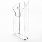 Кишеня для буклетів настінний формат єврофлаєр (100*210мм). Кріплення під саморізи, фото 2