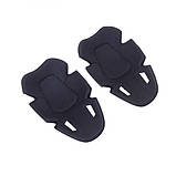 Тактичні наколінники G4 соти вставні чорні, фото 2