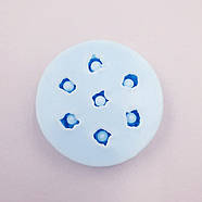 Силіконовий молд 3д Ягоди малина маленька — 7 шт., фото 2