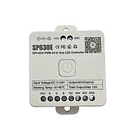 RGBW контролер для світлодіодної стрічки Smart 5-24В Bluetooth SP630e SPI+5CH PWM