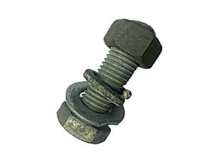 Болт метричний із повною різзю і шестигранною головкою M16x58, 4.8