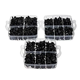 Універсальний набір кліпс для обшивки авто  Iso Trade Xtrobb 24297  - 620 елементів, фото 3