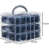 Універсальний набір кліпс для обшивки авто  Iso Trade Xtrobb 24297  - 620 елементів, фото 9