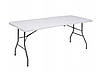 Набір Складаний стіл туристичний і дві лавки для пікніка банкету для дому JUST GARDEN колір білий, фото 2