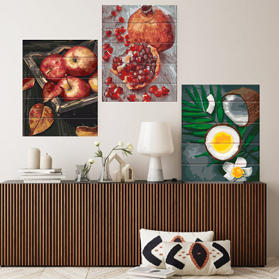 Картины по номерам на дереве купить в Киеве с доставкой по Украине