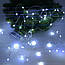 Гірлянда роса 5 метрів на батарейках та USB Світлодіодна гірлянда волосінь холодне біле світло, фото 10