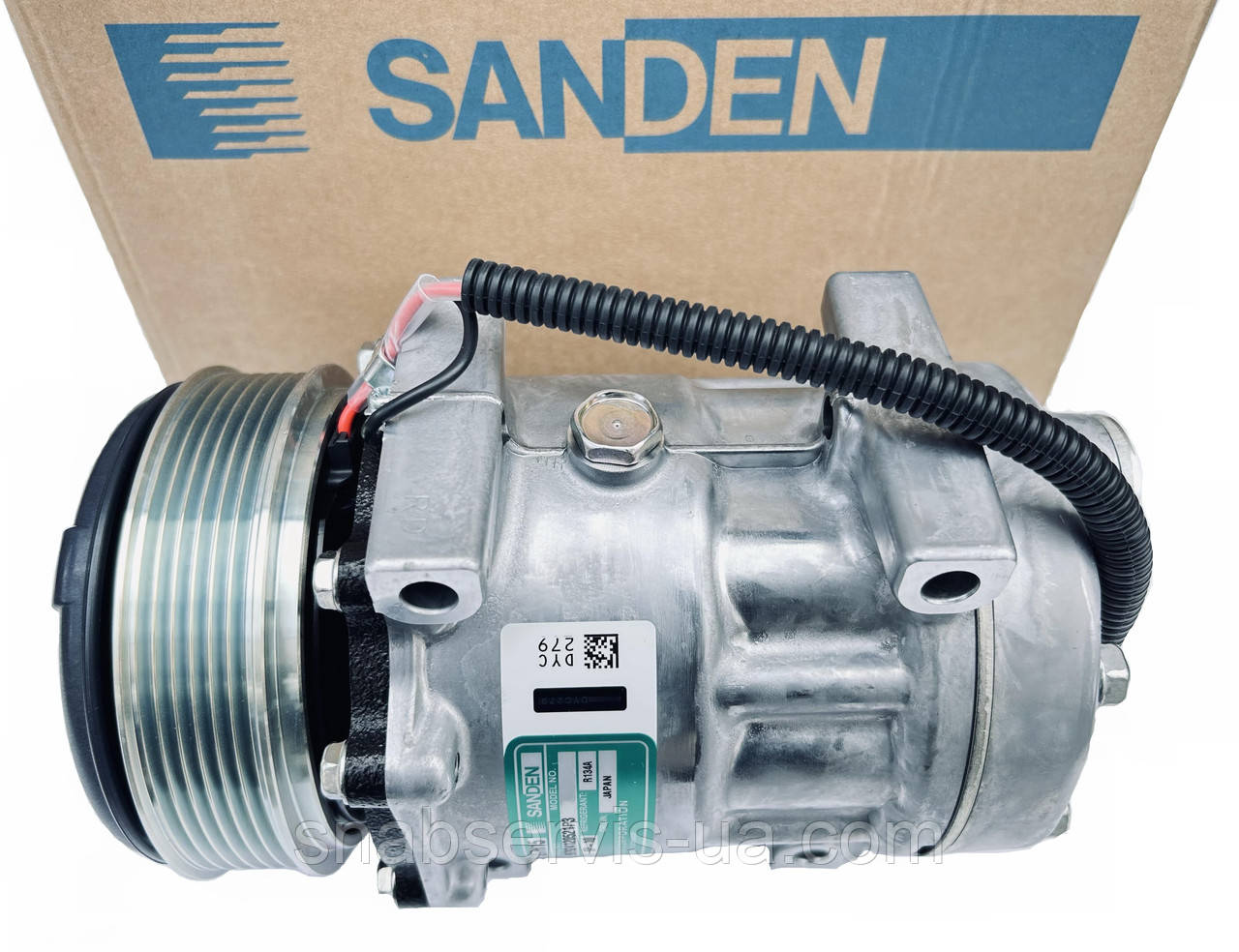 Компресор кондиціонера на трактор Challenger, фото 1