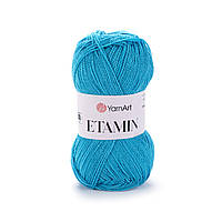 YarnArt ETAMIN (Етамін) № 425 бірюза (Пряжа акрилова, нитки для в'язання)