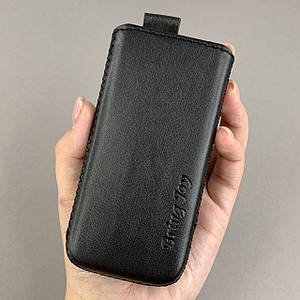 Чохол-кишеня для кнопкового телефону для Nokia 110 2019 (115.15 / 49.85 / 14.3 мм) чорний h6j