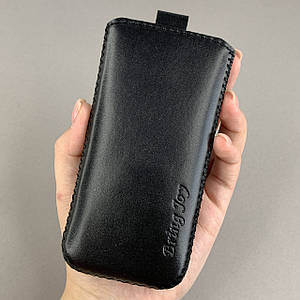 Чохол-кишеня для кнопкового телефону для Nokia 235 2024 (127.25 / 54.2 / 11.6 мм) чорний h6j