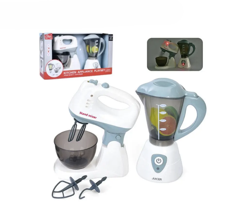 Дитячий ігровий набір кухонної техніки F 2318 зі світловими та звуковими ефектами.