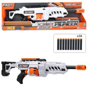 Автомат дитячий стріляє м'якими 36 шт BIG502, фото 1
