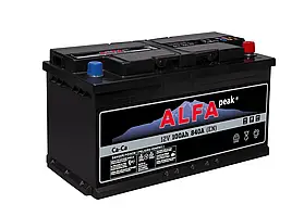 Акумулятор ALFA 6СТ-100-АЗ (0) М2 правий плюс