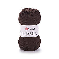 YarnArt ETAMIN (Етамін) № 440 коричневий (Пряжа акрилова, нитки для в'язання)