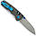 Ніж Benchmade Full Immunity Gold Class Carbon Damascus, фото 6