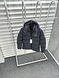 Чоловіча зимова куртка CALVIN KLEIN D12375 чорна S, XXL, фото 4