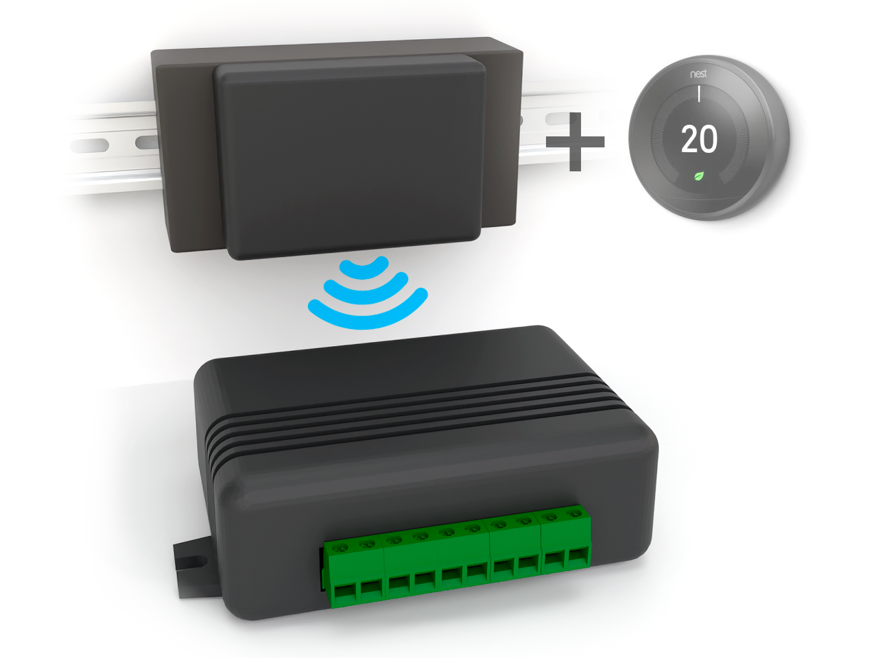 Адаптер для бездротового під'єднання термостата Google Nest, Ecobee
