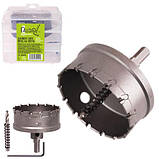 Alloid. Сверло корончатое твердосплавное по металлу 75мм, фото 6