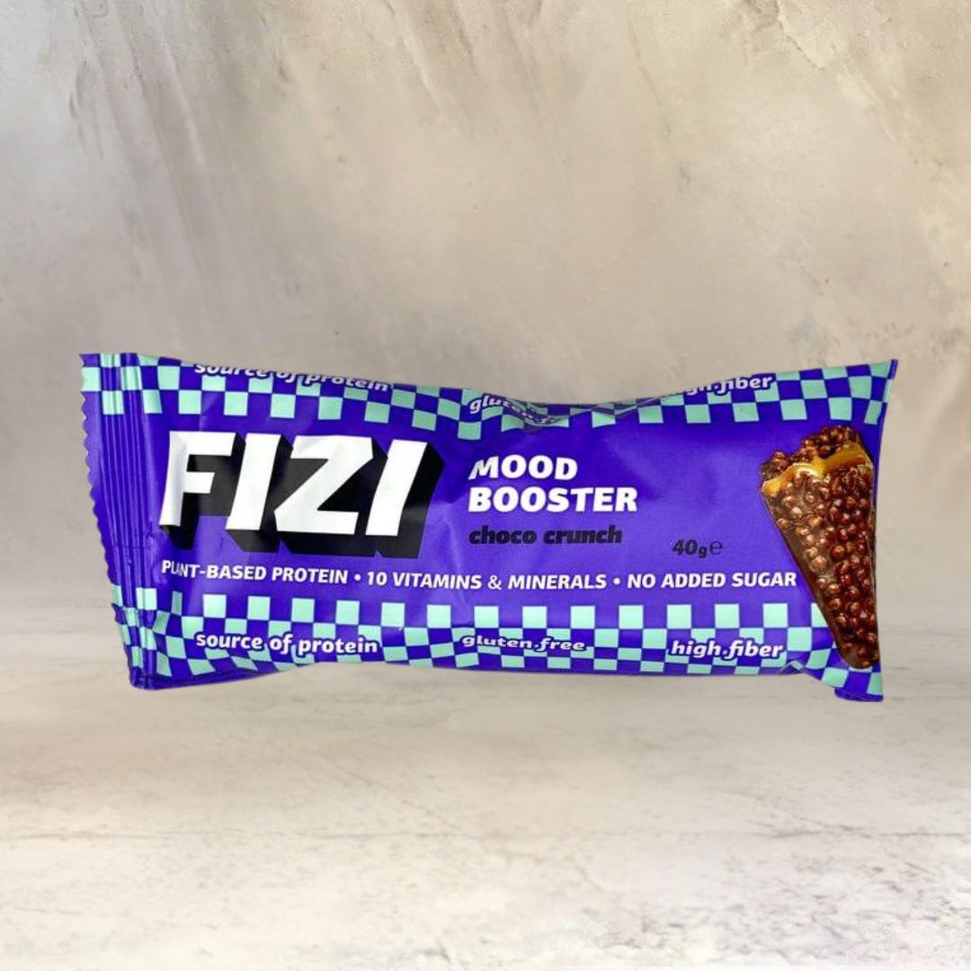 Батончик FIZI без цукру Choco Crunch (Хрумкий шоколад), Фізі 40 г