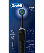 Електрична зубна щітка Oral-B PRO D103 Vitality Чорна, фото 5