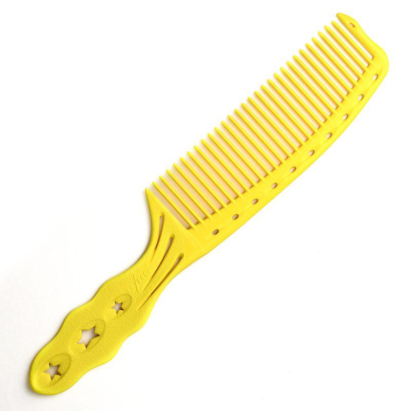 Гребінець з ручкою Y. S. Park Professional YS-H278 Banana Yellow, 198 мм (YS-H278 Banana Yellow), фото 1