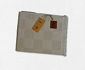 Покривало бавовняне з бахромою Sikel 210×240 см, Туреччина  Elegan Kahve колір коричневий