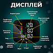 Тонометр автоматичний на зап'ястя для вимірювання тиску з голосовим помічником чорний USB, фото 7