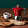 Гейзерна кавоварка Bialetti 270 мл Moka Induction Red 6 чашок, фото 2