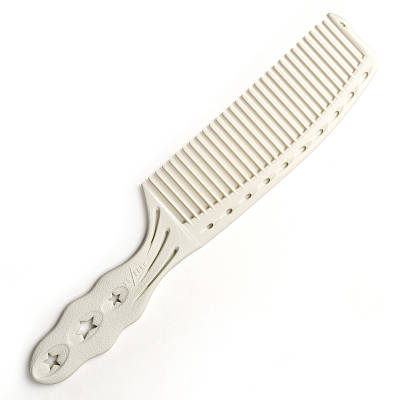Гребінець з ручкою Y. S. Park Professional YS-H278 White, 198 мм (YS-H278 White)